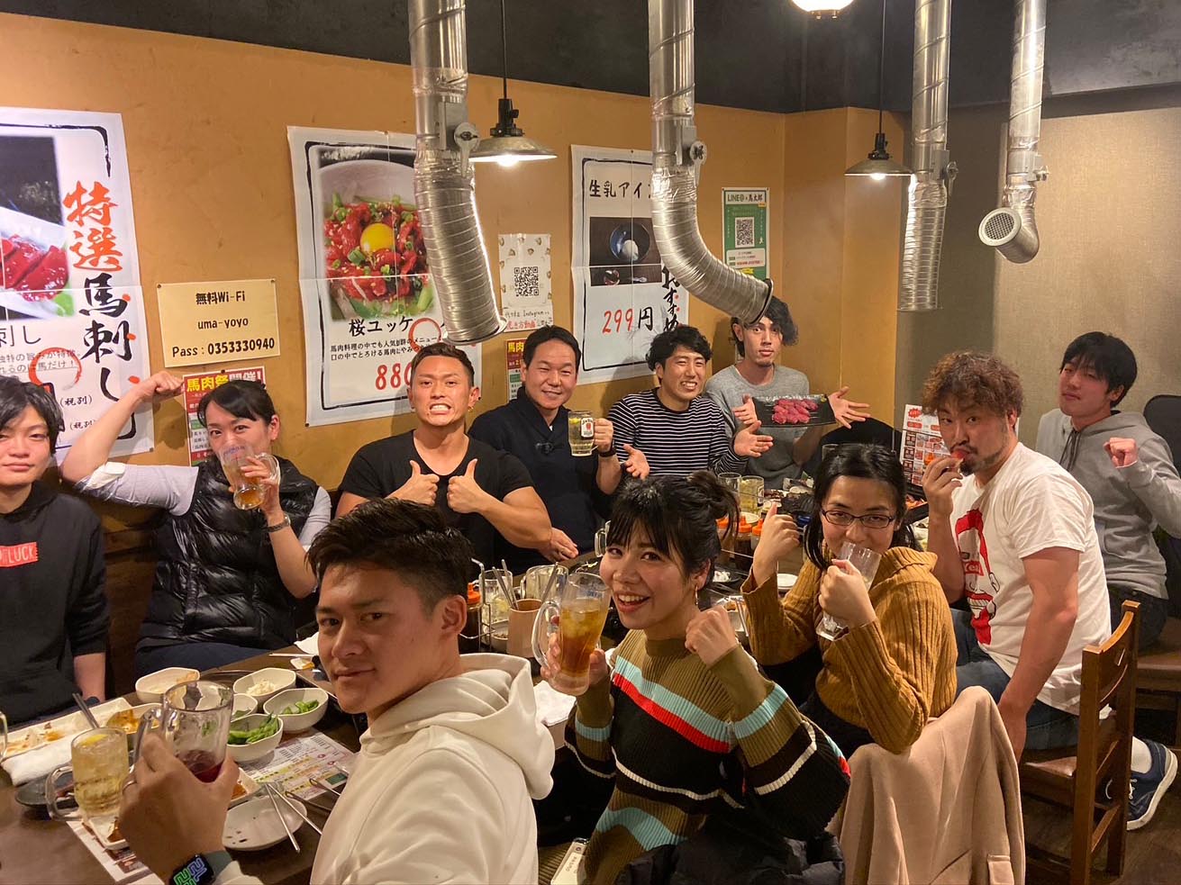 2019年12月11日　代々木　GOODLIFE GYM初忘年会